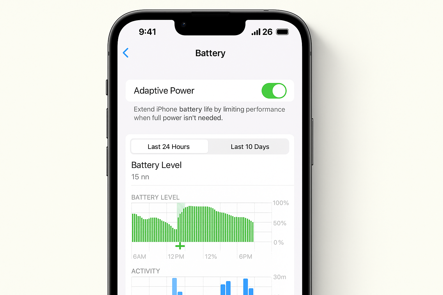 iPhone-adaptive-batterij