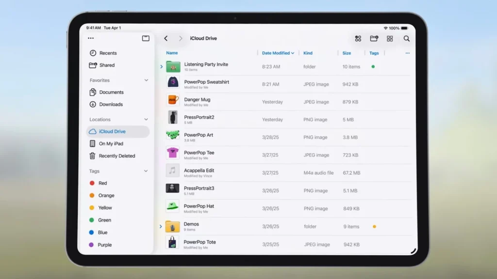 iPad-files-app