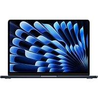 Apple MacBook Air 13.6 (Liquid True Tone Retina Display) M3 (8-Core CPU, 10-Core GPU) 16 GB RAM 512 GB SSD [Early 2024, Engelse toetsenbordindeling, QWERTY] middernacht