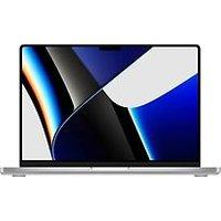 Apple MacBook Pro met Touch ID 14.2 (Liquid Retina XDR Display) M1 Pro (8-Core CPU, 14-Core GPU) 16 GB RAM 512 GB SSD [Late 2021, Engelse toetsenbordindeling, QWERTY] zilver