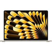 Apple MacBook Air 15.3 (Liquid True Tone Retina Display) M2 (8-Core CPU, 10-Core GPU) 8 GB RAM 512 GB SSD [Mid 2023, Engelse toetsenbordindeling, QWERTY] sterrenlicht